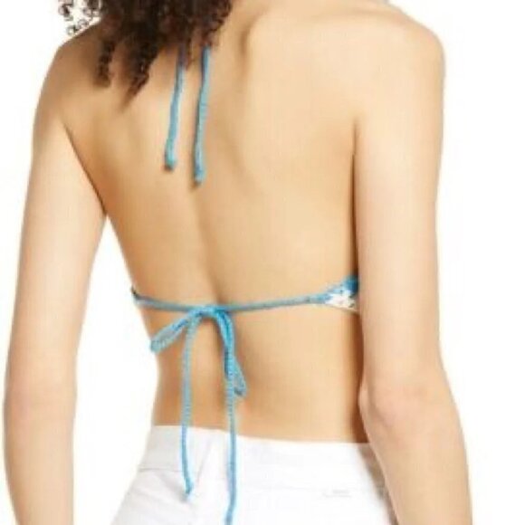 Bp Crochet Striped Halter Top - Picture 2 of 4